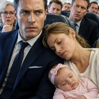 The Stranger Asked Me to Sleep on His Shoulder During the Flight