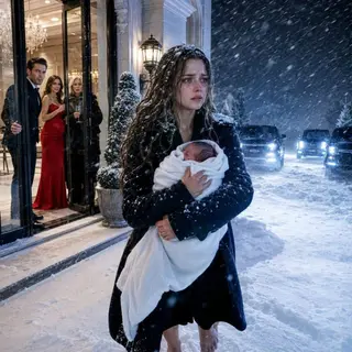 Because of husband mistress, his and MIL kicked me and my 3-day-old baby out into the snowstorm. They had no idea that I had just inherited a $2.3 billion fortune from my grandfather... Just 24 hours later, I made them live in hell...
