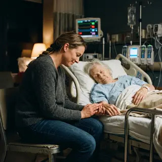 The Nurse Held My Mother's Hand for 7 Hours While She Died. She Wasn't on Duty. She Came Back on Her Day Off.