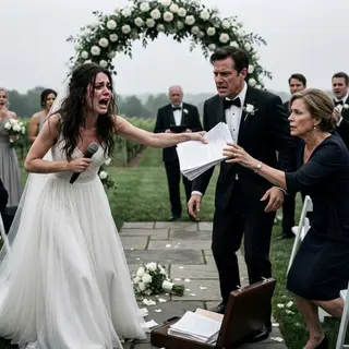 Just before my wedding day,