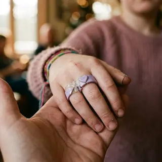 A Kid at the Grocery Store Gave My Daughter a Plastic Ring. She's Been Wearing It for 3 Years. The Reason She Won't Take It Off Made My Husband Pull the Car Over.