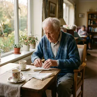 My Father Has Alzheimer's. He Forgot My Name. But Every Morning, He Sets a Place at the Table for 'the Girl Who Looks Like My Daughter.'