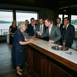 The Grandmother Behind the Bar Owned the Ground Beneath Their Million-Dollar Dream