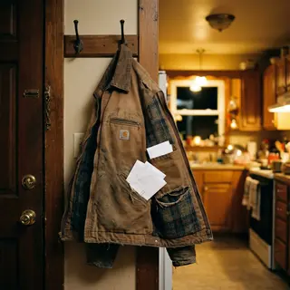 My Janitor Father Wore the Same Coat for 15 Years. When He Died, We Found 47 Envelopes Sewn Into the Lining. Every Envelope Had a Name on It.