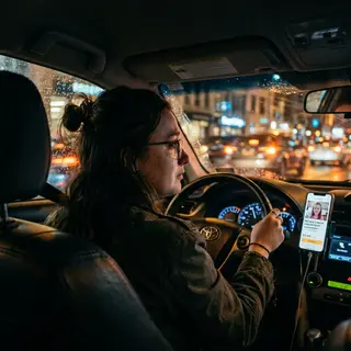 My Uber Driver Was Crying. She Tried to Hide It. When I Asked What Was Wrong, She Said 'Nothing.' But Her Phone Screen Told Me Everything.