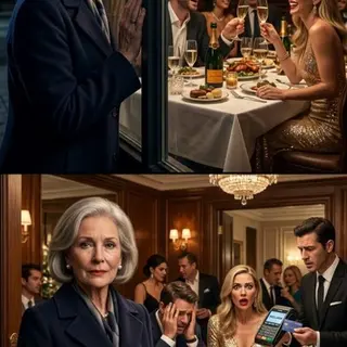My daughter-in-law called and said, “Dinner is canceled. The kids are tired.” But when I drove past La Veranda, I saw her laughing under chandeliers, raising champagne with my son, her parents, and ten guests—using my black Amex. I parked across the street, opened my banking app, and whispered, “Cancel every authorized card.” Through the window, I watched her smile disappear.