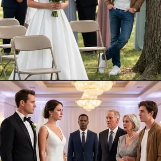 I stood at my own wedding staring at the empty seats where my parents should have been. Then my brother walked in smiling and whispered, “They had better plans than watching you pretend you matter.” Everyone thought I would collapse, cry, and forgive them like always. But they forgot one thing—I wasn’t the powerless daughter anymore. While they celebrated their betrayal, I had already made the move that would destroy everything they stole.