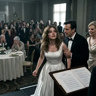 “Sign away our ten Manhattan condos, or this wedding dies right here,” my mother-in-law said, smiling as every guest raised a phone. My fiancé squeezed my hand, whispering, “Don’t embarrass us.” My cheeks burned, my parents looked shattered, and the pen felt like ice. So I signed. Then I stepped to the microphone, and their empire cracked open onstage.