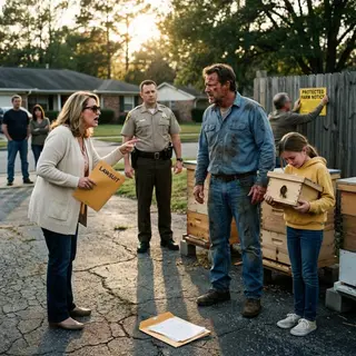 HOA Karen Got My Beehives Banned and Sued Me for “Dangerous Livestock”—Then the State Declared My Backyard a Protected Farm