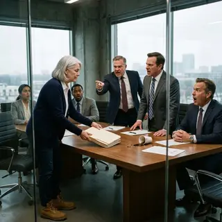 The Woman They Told to Step Aside Was the One Person Who Could Save the Family Company
