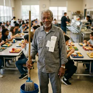 The School Janitor Had Been Secretly Paying Off Students' Lunch Debts for 7 Years. He Made $14 an Hour. Nobody Knew Until He Collapsed in the Cafeteria.