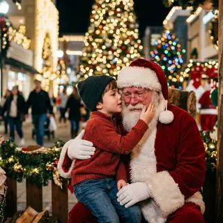 A Boy Asked Santa for One Thing. The Mall Santa Broke Down Crying in Front of 200 People. Security Had to Step In.