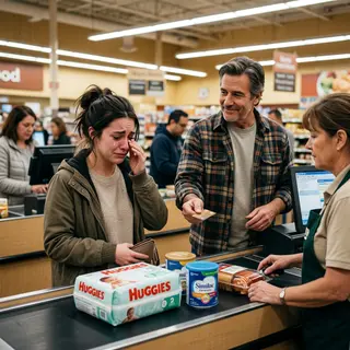 A Stranger Paid for Her Groceries. She Chased Him to the Parking Lot. What He Told Her Made Her Knees Give Out.