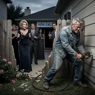 My HOA Cut Through My Fence to Steal My Power—So at 5 PM I Pulled One Plug and Killed Their Entire Gala