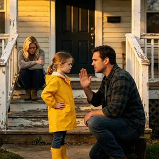 My Neighbor’s Little Girl Thought No Man Could Love Her Mother Again—Until I Stepped Closer and Her Ex-Husband Froze