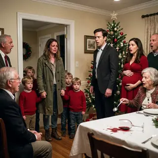 He Invited His “Childless” Ex-Wife to Christmas Dinner to Mock Her—Then She Walked In With the Quadruplets He Abandoned