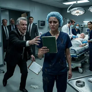 When a Ruthless Hospital CEO Silenced Every Nurse, One Rookie’s Secret Battlefield Code Exposed His Crimes, Saved a Dying Admiral, and Forced the Entire Board to Face the Truth Before Dawn in the ER Forever