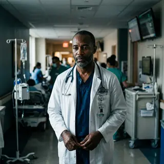 A Patient Threw Water in a Black Doctor's Face and Refused Treatment. 4 Hours Later, He Was Begging That Same Doctor to Save His Life.