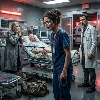 The Surgeon Called Her Useless in the ER, Until the Dying Admiral Whispered Her SEAL Call Sign and Exposed the Secret Mission That Had Followed Her Home Into One Final Night of Fire and Mercy