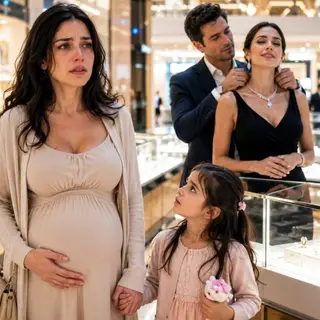 My daughter squeezed my hand tightly as she watched her father kiss another woman. “Does Daddy not love us anymore?” she asked, trembling. I felt my heart break… but not in front of them. I lowered my gaze, hid my tears, and smiled. The real humiliation wouldn't be mine; it would be theirs when all of Spain knew the truth.