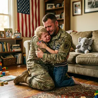A Soldier Came Home After 2 Years. His 4-Year-Old Son Didn't Recognize Him. What Happened in the Next 60 Seconds Broke Everyone Watching.