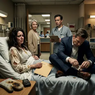 My mother-in-law dumped a pot of boiling oil over me, then sneered, “Next time, dinner will be ready before my son gets home.” My husband stepped over my body to wipe the oil off his expensive shoes before calmly telling the doctor, “She’s clumsy. She spilled soup on herself.” Neither of them realized the woman lying silent in that hospital bed used to be a fraud attorney—and before collapsing, I had already secured evidence that could destroy them both...