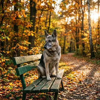 A Dog Waited at the Same Spot for 4 Years After His Owner Died. Nobody Could Move Him. Then a Stranger Sat Down Next to Him. And Everything Changed.