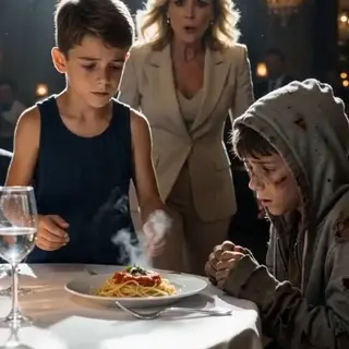 **THE HOMELESS BOY WHO SAVED A RICH KID WHISPERED FOUR WORDS—AND EXPOSED A TERRIFYING SECRET**