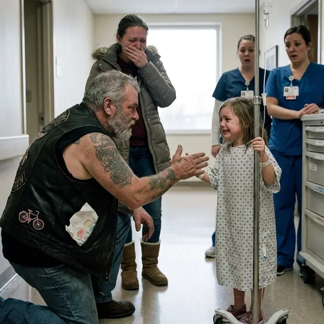The Biker Everyone Feared at the Children's Hospital Kept a 22-Year Promise — Then a Young Mother Recognized Him