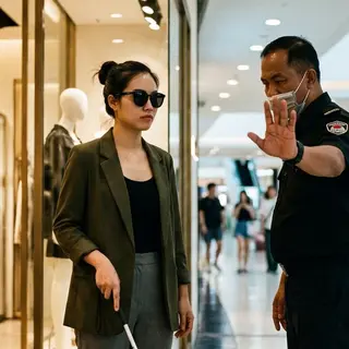 A Guard Kicked a Blind Woman Out of a Store — She Was a Top Lawyer