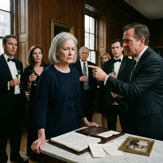 The Quiet Widow at the Gala Held the One Document Her Stepson Never Expected
