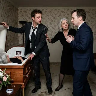 The Pregnant Wife In The Casket