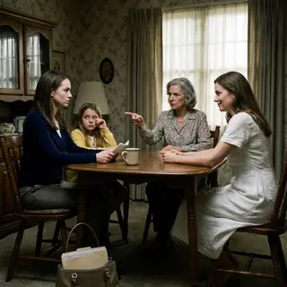 “My children don’t deserve that vacation,” my mother announced, while my sister smiled across the table. “Not after what they said about their cousins.” My daughter’s eyes filled with tears, but I remained perfectly calm. They thought they had punished two jealous children. What they didn’t know was that my kids had uncovered a stolen fortune—and I controlled the charity account it came from.
