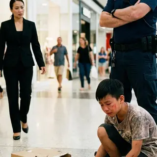 A Security Guard Slapped a 12-Year-Old Candy Seller in a Mall