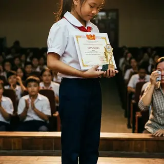 The Whole School Laughed at Her Broken Sandals — Until Award Day