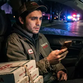 A Pizza Delivery Guy Called the Cops After Seeing What Was Written on the Order Notes