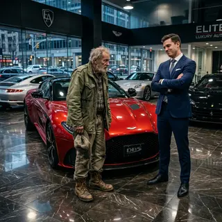 A Car Salesman Laughed at the Old Man in Work Boots. The Old Man Paid in Cash.
