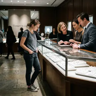 A Jewelry Store Ignored a Girl in Ripped Jeans. She Bought the Most Expensive Ring in the Store.