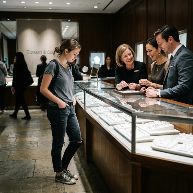 A Jewelry Store Ignored a Girl in Ripped Jeans. She Bought the Most Expensive Ring in the Store.