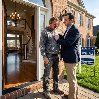 A Real Estate Agent Blocked a Man in Paint-Stained Clothes at an Open House. He Bought It That Day.