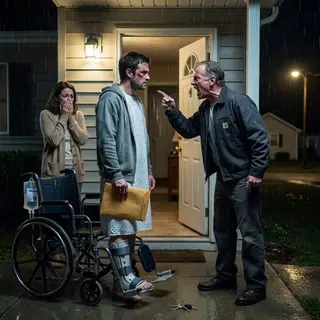 The day my parents chose my sister's college move-in over visiting me after emergency surgery, something inside me died forever. Weeks later, my father screamed, "You betrayed your own family!" I looked him in the eyes and answered, "No... I simply stopped protecting yours." They thought I was the forgotten son. They never imagined I was the one person who could end everything—and what happened next changed all of our lives forever.