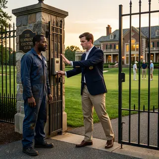 A Country Club Blocked a Man in Overalls at the Gate. He Was the New Owner.