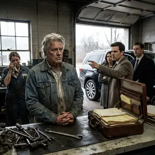 The Mechanic Everyone Ignored Was Actually the Man Who Built His Brother’s Fortune