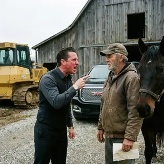 The Million-Dollar Horse Farm, the Arrogant Heir, and the Silent Veteran’s Ultimate Promise