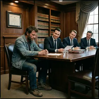 Three Lawyers Smirked at the Man in a Denim Jacket. He Was the Judge.