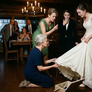 They Treated the Groom's Mother Like Hired Help — Until They Found Out Whose Name Was Stitched Inside the Wedding Gown