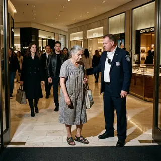 A Security Guard Stopped a Grandmother at the Mall Door. She Was the Mall's Landlord.