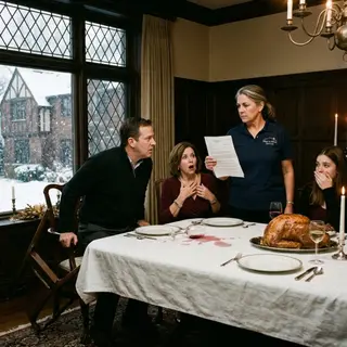 They Made Her Eat in the Kitchen at Their $2.4M Thanksgiving — Then She Revealed Whose Money Was Holding Up Their Whole World