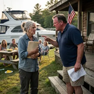 They Told a Widow She'd "Starve in a Rented Room" on Her Own Lawn — Then She Opened the Folder Her Husband Left Behind