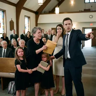 At My Daughter’s Funeral, Her Husband Announced He Was Sending Their Girls Into Foster Care for His